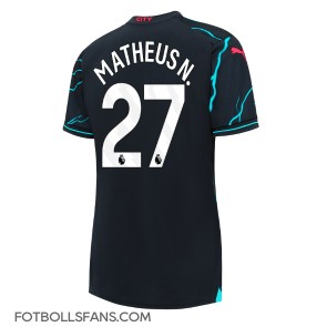 Manchester City Matheus Nunes #27 Replika Tredje Tröja Damer 2023-24 Kortärmad